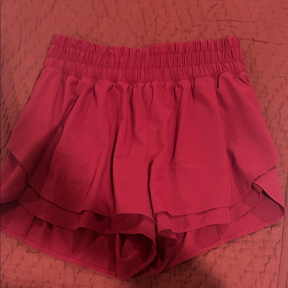 CALIA by Carrie Underwood Red Athletic Shorts